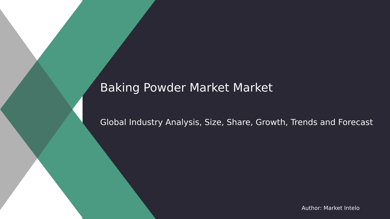 Baking Powder Market Research Report 2033