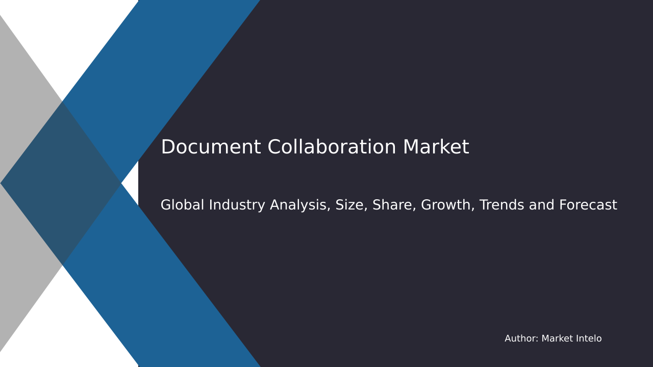 Document Collaboration Market Research Report 2033