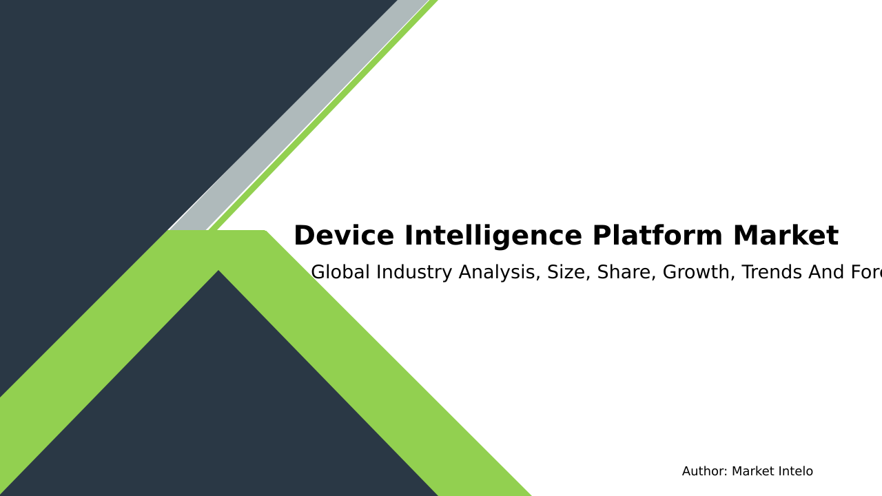 Device Intelligence Platform Market Research Report 2033