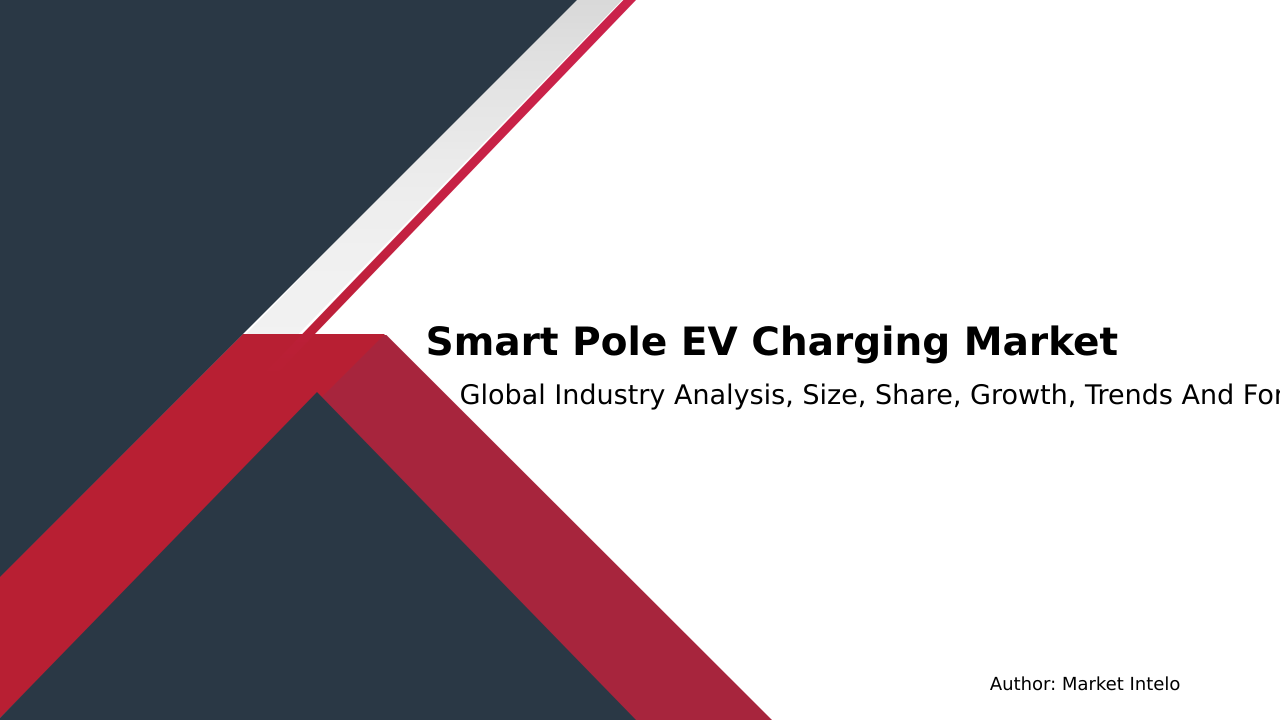 Smart Pole EV Charging Market Research Report 2033
